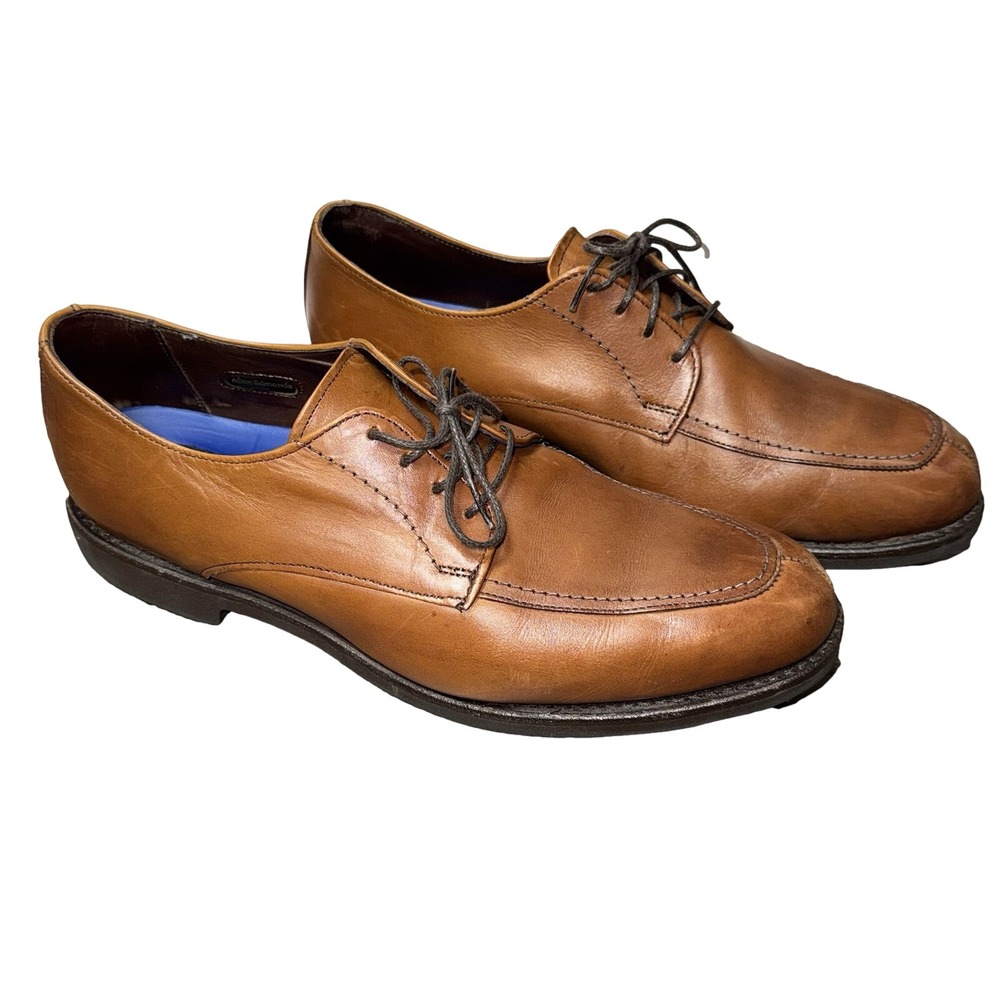 Allen Edmonds Road Warriors Brown Leather Extra Light Oxfords Men's Size 11 D